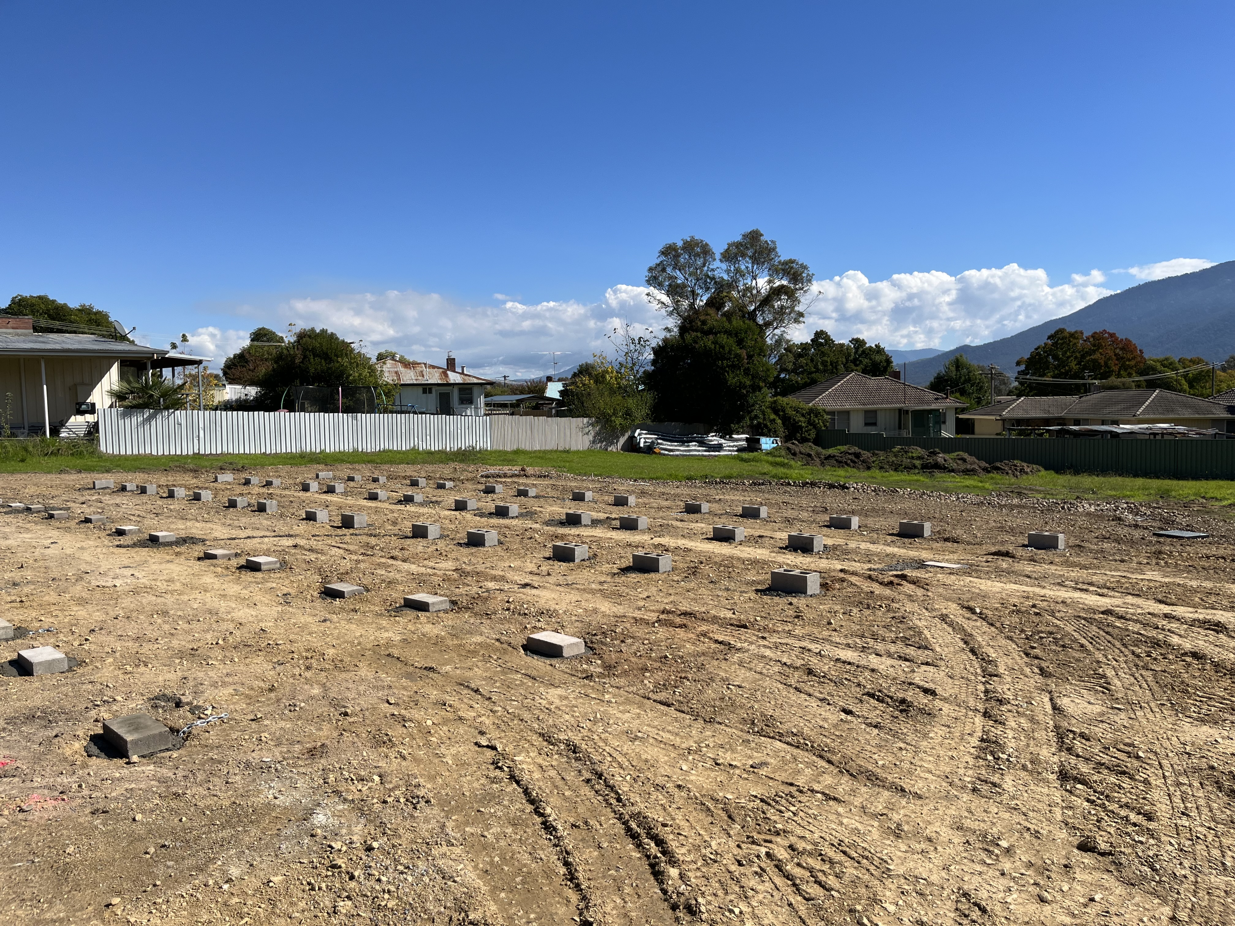 Pier Footings Poured 1